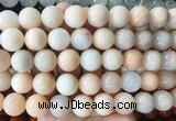 LSBS908 15 inches 16mm round pink aventurine gemstone beads wholesale