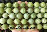 LSBS934 15 inches 16mm faceted round China jade gemstone beads wholesale