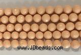 LSBS975 15 inches 14mm faceted round synthetic turquoise gemstone beads wholesale