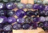 NABS06 15 inches 12*16mm - 13*18mm faceted nuggets amethyst beads