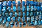 NGBS270 15 inches 10*14mm - 12*16mm faceted nuggets apatite gemstone beads
