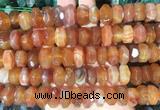 NGBS293 15 inches 8*14mm - 10*16mm faceted nuggets agate beads wholesale