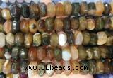NGBS294 15 inches 8*14mm - 10*16mm faceted nuggets agate beads wholesale