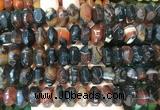 NGBS295 15 inches 8*14mm - 10*16mm faceted nuggets agate beads wholesale