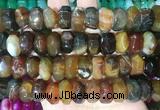 NGBS297 15 inches 8*14mm - 10*16mm faceted nuggets agate beads wholesale
