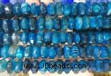 NGBS300 15 inches 8*14mm - 10*16mm faceted nuggets agate beads wholesale