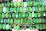 NGBS304 15 inches 8*14mm - 10*16mm faceted nuggets agate beads wholesale