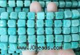 NGBS319 15 inches 9*10mm nuggets amazonite gemstone beads wholesale