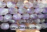 NGBS330 15 inches 13*18mm - 15*20mm faceted nuggets amethyst beads wholesale