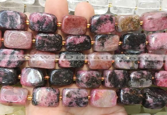 NGBS338 15 inches 12*16mm - 13*18mm nuggets rhodonite beads wholesale