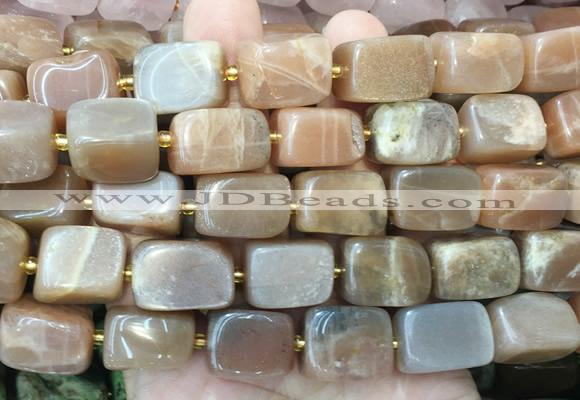 NGBS343 15 inches 12*16mm - 13*18mm nuggets sunstone beads wholesale