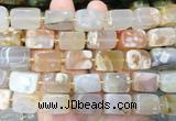 NGBS345 15 inches 12*16mm - 13*18mm nuggets sakura agate beads wholesale