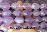 NGBS367 15 inches 13*18mm - 18*25mm nuggets lavender amethyst beads wholesale