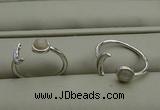 NGR1082 8mm faceted square labradorite gemstone rings wholesale
