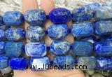 NLBS03 15 inches 13*18mm - 15*20mm faceted nuggets lapis lazuli beads