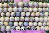 NSBS08 15 inches 10mm round Green Dragon Veins Jasper beads wholesale