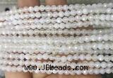 OPBS15 15 inches 4mm faceted round AB-color opalite beads wholesale