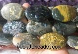 OVBS32 15 inches 30*45mm oval ocean jasper gemstone beads wholesale