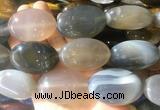 OVBS35 15 inches 30*45mm oval agate gemstone beads wholesale