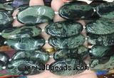 OVBS75 15 inches 20*40mm oval kambaba jasper gemstone beads wholesale
