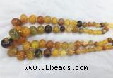 RBBS57 15 inches 8*12mm - 20*30mm rondelle agate beads wholesale