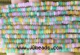 RBBS64 15 inches 2*4mm rondelle candy jade gemstone beads wholesale