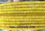 RBBS67 15 inches 2*6mm rondelle candy jade gemstone beads wholesale