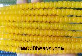 RBBS79 15 inches 5*8mm rondelle candy jade gemstone beads wholesale