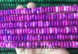 RBBS90 15 inches 4*10mm rondelle candy jade gemstone beads wholesale