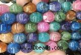 RIBS102 15 inches 14*17mm faceted rice agate gemstone beads wholesale