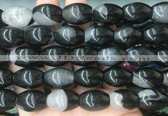 RIBS105 15 inches 13*18mm rice agate gemstone beads wholesale