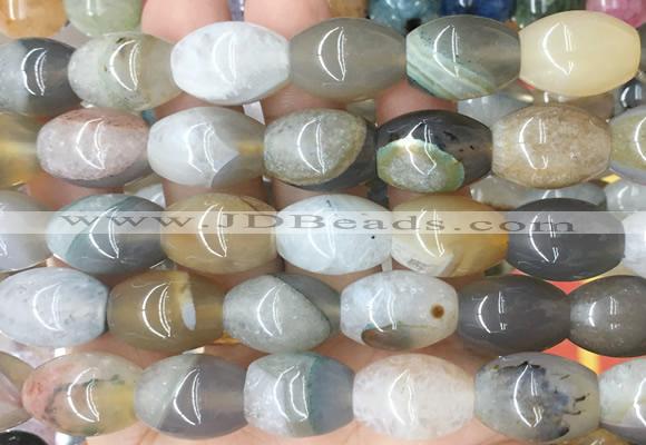 RIBS106 15 inches 13*18mm rice agate gemstone beads wholesale