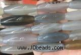 RIBS81 15 inches 13*40mm rice agate gemstone beads wholesale