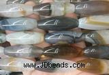 RIBS82 15 inches 13*40mm rice agate gemstone beads wholesale