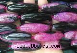 RIBS85 15 inches 13*40mm rice agate gemstone beads wholesale