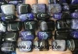 RTBS36 15 inches 15*20mm rectangle Agate gemstone beads wholesale