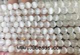 SEBS135 15 inches 6mm round selenite gemstone beads wholesale