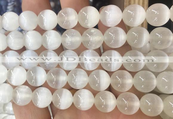 SEBS137 15 inches 10mm round selenite gemstone beads wholesale