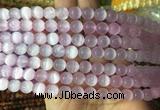 SEBS25 15 inches 6mm round selenite beads wholesale