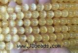 SEBS76 15 inches 8mm round selenite gemstone beads wholesale