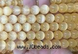 SEBS77 15 inches 10mm round selenite gemstone beads wholesale