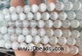 SEBS83 15 inches 8mm round selenite gemstone beads wholesale