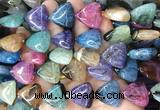 TABS05 15 inches 20*20mm triangle Agate gemstone beads wholesale