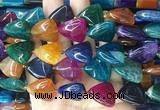 TABS06 15 inches 20*20mm triangle Agate gemstone beads wholesale