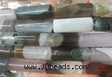 TBBS125 15 inches 13*40mm tube agate gemstone beads wholesale