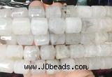TBBS136 15 inches 13*14mm tube agate gemstone beads wholesale