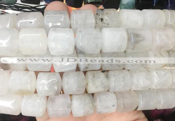TBBS136 15 inches 13*14mm tube agate gemstone beads wholesale