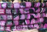 TBBS138 15 inches 13*14mm tube agate gemstone beads wholesale