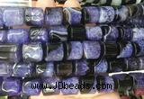 TBBS143 15 inches 13*14mm tube agate gemstone beads wholesale