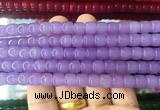 TBBS151 15 inches 7*8mm tube candy jade gemstone beads wholesale